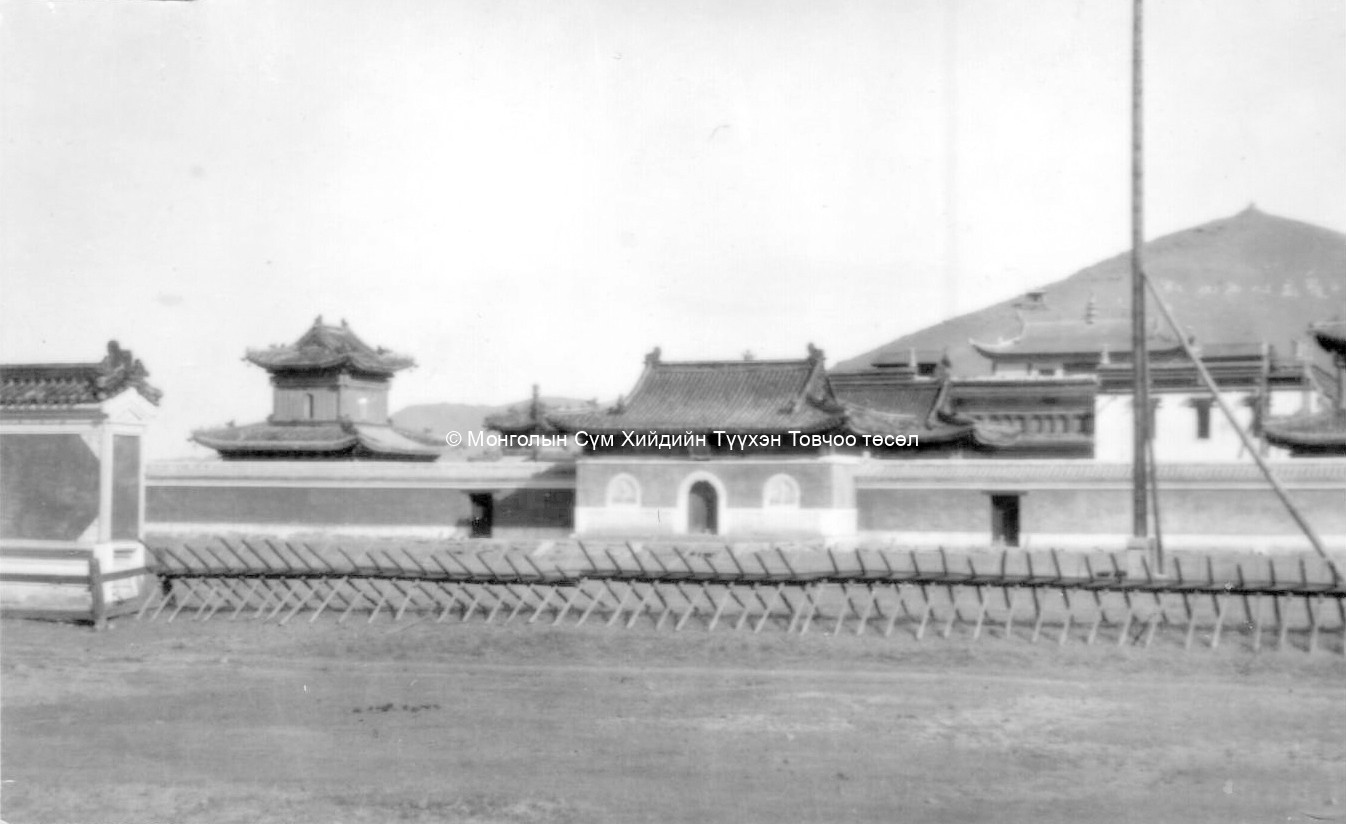 General view of the monastery from the South-East. Film Archives ?